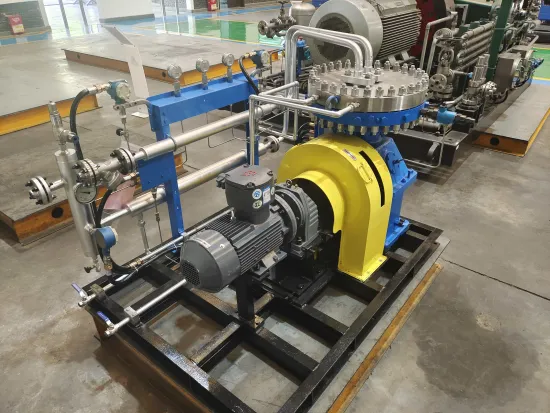 The characteristics of this high pressure gas compressor