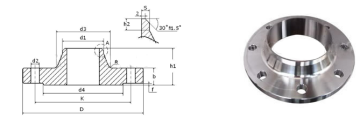 EN 1092-1 TIPO SALDATURA 11 COLLO FLANGE PN6, PN10, PN16, PN25, PN40