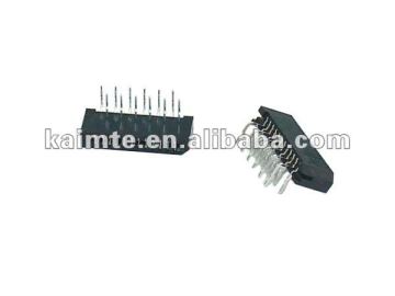 1.0mm FPC smt Connector with dual contacts