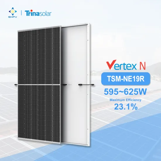 Trina Vertex N-Type Monocrystalline Solar Panels: 595W to 625W Modules from Europe's Rotterdam Warehouse