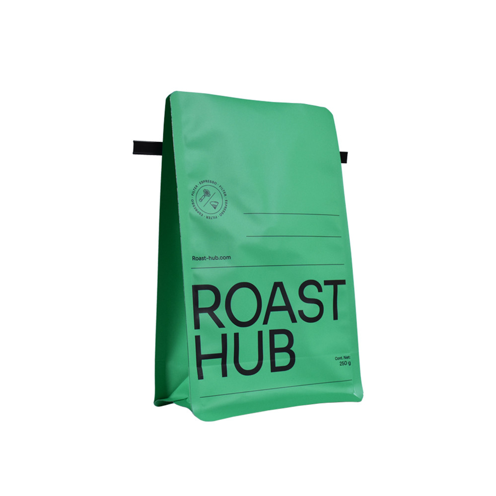Design Pouch12Oem Plastic Printing Coffee Bags With Tin Tie