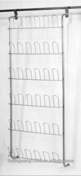 Storage Over Door Rack Organizer Hanging Closet Shoe White Holder