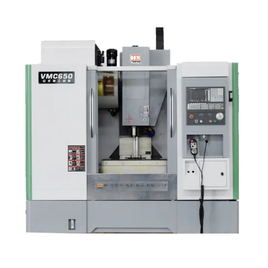 VMC650 Vertical Machining Center with BT40 Spindle Taper and Live Tooling for Work Table Size 800*300mm
