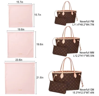 Dust Cover Storage Bags Silk Cloth Pouch