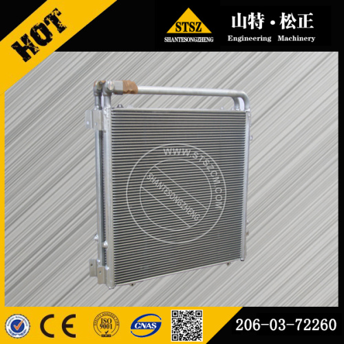 komatsu oil cooler 206-03-71120 for PC270-7
