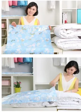 rolling vacuum storage bag for travel