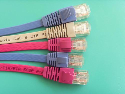 Cat6 kabel płaski kabel krosowy UTP