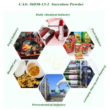 Pemanis makanan aditif sucralose powder cas: 56038-13-2