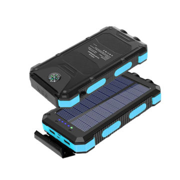 Toptan Güneş Mobil Şarj Cihazı 20000mAH Taşınabilir Mini Güneş Enerjisi Bankası