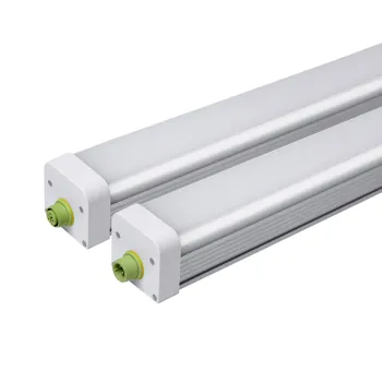 Factory Direct IP65 Waterproof Frosted Cover Emergency LED Triproof Light (20W-120W)