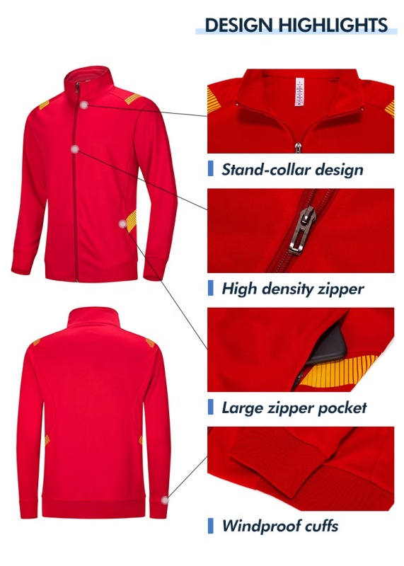 Fashion Zipper Training Jogging Suits Casual Men Tracksuits