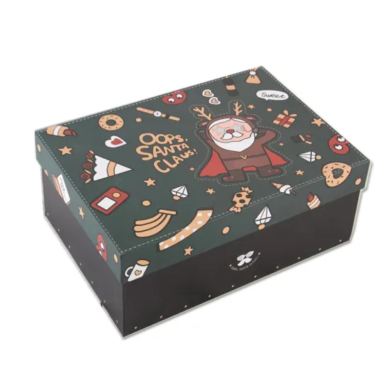 High Quality Greyboard Christmas Gift Box With Lid