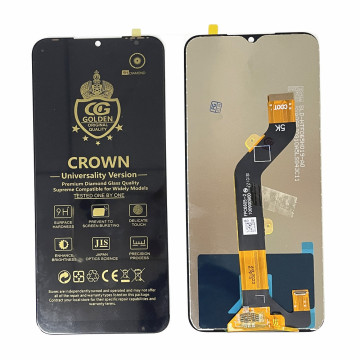 TECNO SPARK 8C KG5N KG5J KG5K 용 원래 LCD 디스플레이 화면