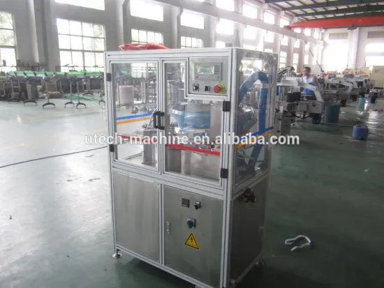 U-TECH automatic bottle neck cutting machine