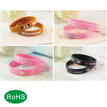 Custom Shape Silicone Bracelets Citronella Oil Anti Mosquito Repellent Bracelet