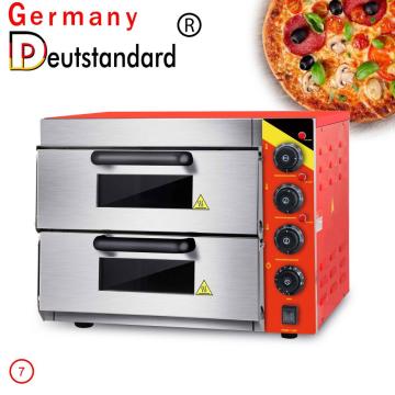 Two layer pizza oven baking oven