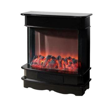 High-Quality Round Bioethanol Marble 3-Sided TV Cabinet with Natural Gas Fireplace