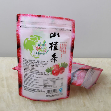 Bolsa de embalaje de plástico de grado alimenticio a prueba de humedad con cremallera