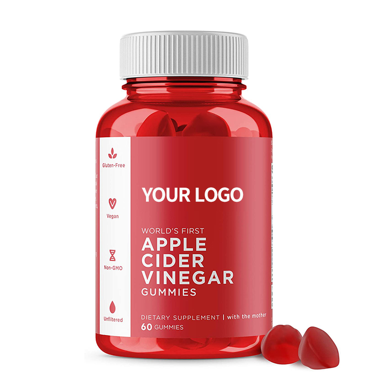 OEM/ODM Vegan Apple Flavor Slimming Beet Root Extract Weight Loss Apple Cider Vinegar Gummies