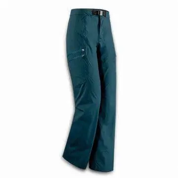 Women's Ski Pants, with Adjustable Nylon Cinch Belt and Gusseted Crotch