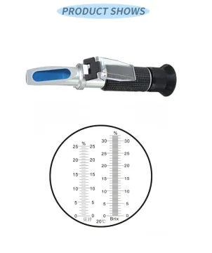 0-25% Soybean Milk Brix Refractometer for Milk and Colostrum