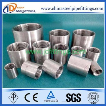 Pipe Fitting And Thread Stainless Steel Coupling