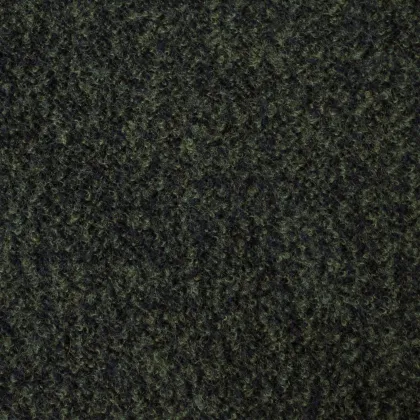 Navy-Green Color Wool Boulce Fabric