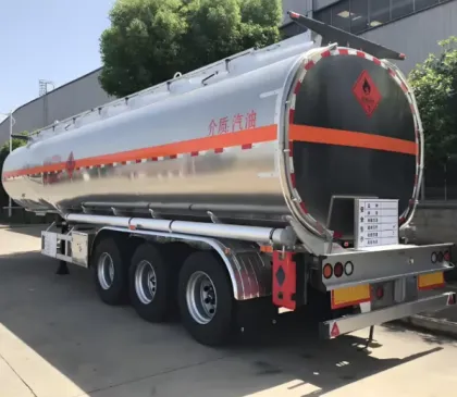 Carbon Steel Oil Tanker Semi Trailer