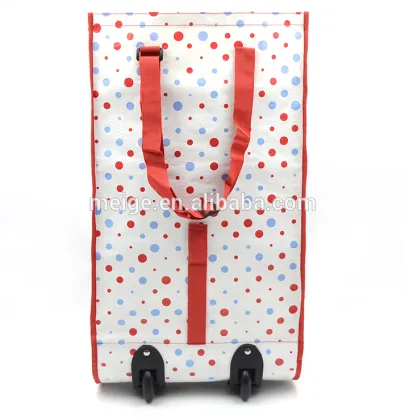 High Quality Foldable Shopping Trolley Bag Vegetable Trolley Shopping Bag
