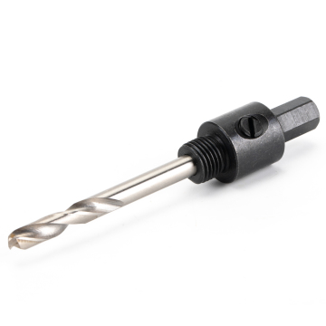 Professional Hex Shank Arbor with 6.35MM Pilot Drill for 4-30mm Bi-metal & TCT Hole Saws