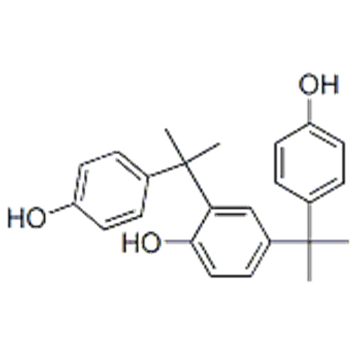 Phénol, 2,4-bis [1- (4-hydroxyphényl) -1-méthyléthyl] - CAS 2300-15-4