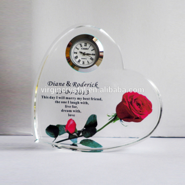 Wholesale hot crystal islamic decorative crystal wedding favors gifts/anniversary souvenirs with custom logo