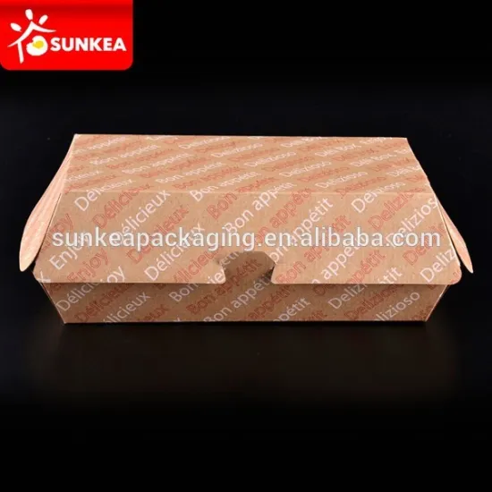 middle sized kraft cake box with window