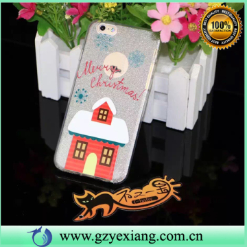 New Soft TPU Cover for iPhone 6S Christmas Decoration tree