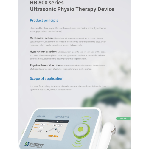 Dispositif de physiothérapie ultrasonique portable