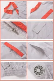 Work Clothes With Automatic Cooling System Battery Cooling Clothing Outdoor Working OUBOHK