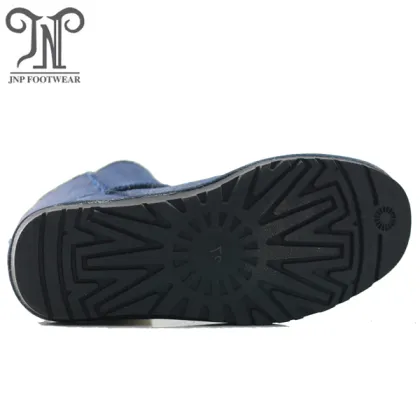 Fashion fluffy warm snow wool footwear ankle boots