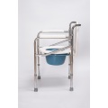 Toilet Chair For Patients 3-in-1 Steel Folding Bedside Commode Chair Supplier