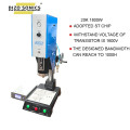 2600W Ultrasonic Welding Machine PP.PA.ABS Plastic Packing Tape Welder Supplier