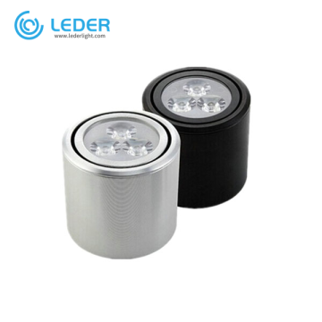 LEDER Commerical Black 3W LED Downlight