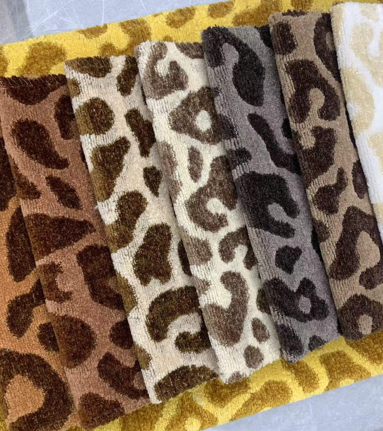 Animal Print Velvet Fabric