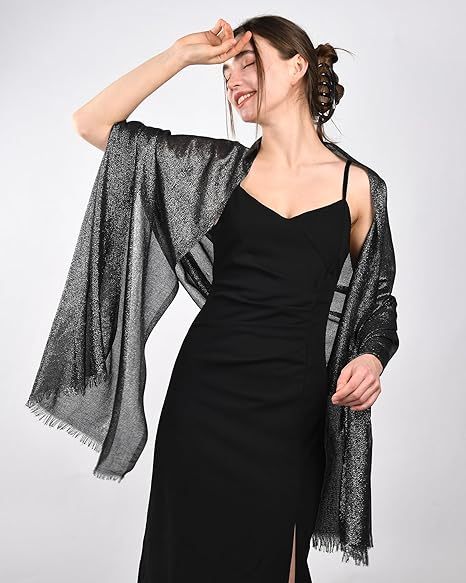 Womens Sparkling Shawls and Wraps For Evening Party Bridal Wedding Formal Dresses