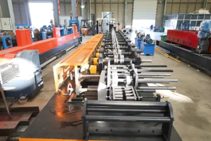 U-Shaped Aluminum Square Tube Ceiling Pass Roll Forming Machine