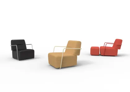 Lazy Sofa Chair Elegant Livingroom Nordic Design Lounge Chair Single Wooden Modern Stylish Simplicity Relax Comfy Armchair Sofa