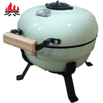 Mini Kamado Portable Barbecue Grill: Kamado Stove, Tabletop Oven for Outdoor & Home Garden BBQ