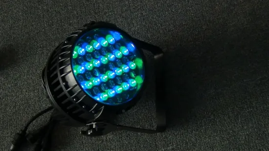 162w Dmx Stage Light Ip65 Rating With Led Par Light Rainbow Effect For Outdoor