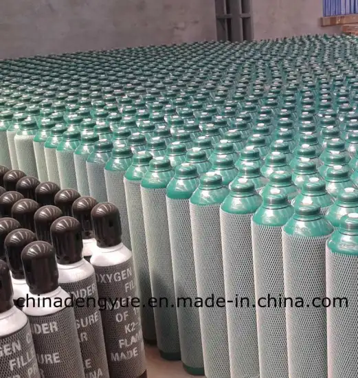 Low Price Seamless Aluminum Bottles Medical Oxygen Tank