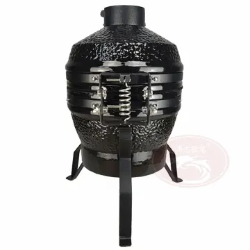 Wood Pellet Mini BBQ Kamado Grills Portable Ceramic Table Grill for Sale