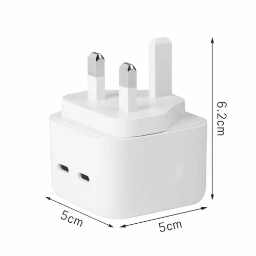 PD +PD 40W Type C Fast Charging Adapter