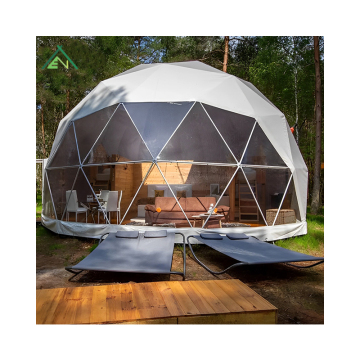 Rotative Aluminium Door Dome Tent for Glamping Resorts and Farms